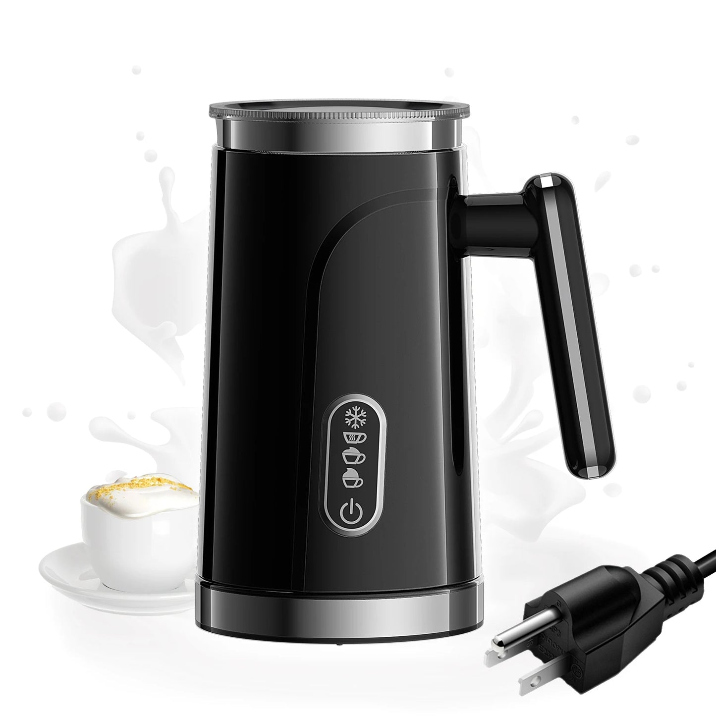 Espumador de Leche Automático BioloMix 4 en 1 – Frío, Caliente y Chocolate