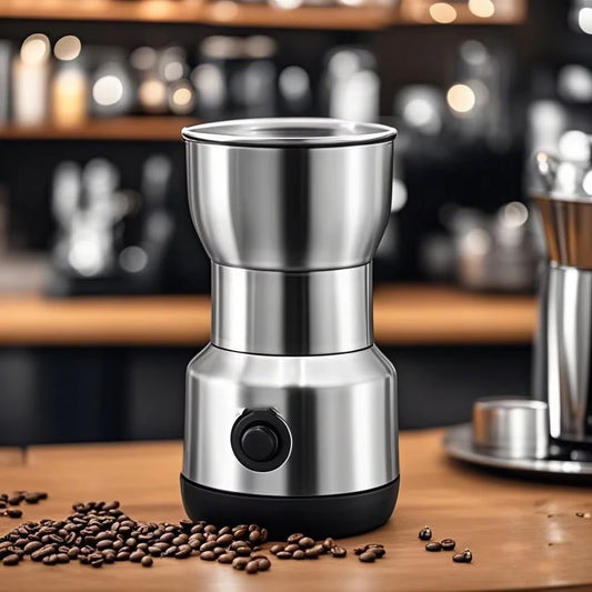 Mini Molinillo Eléctrico 300ml Ultrafino – Café, Especias, Granos y Alimentos para Bebé (2 o 4 Cuchillas)