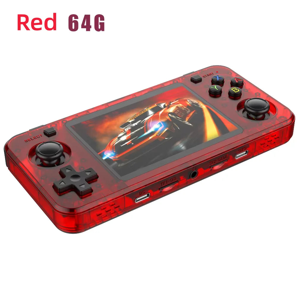 Consola Portátil Retro R36H ARKOS – Pantalla IPS 3.5", 64G/128G, Regalo para Niños