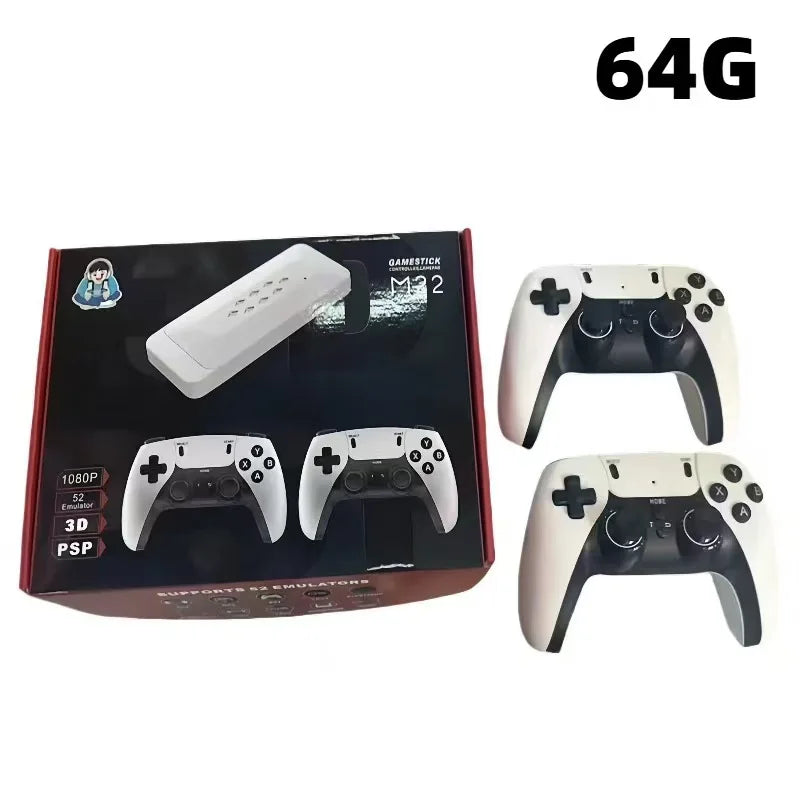 Consola Retro Inalámbrica M22 para Dos Jugadores – Conexión TV HD, Simulación de Juegos Clásicos