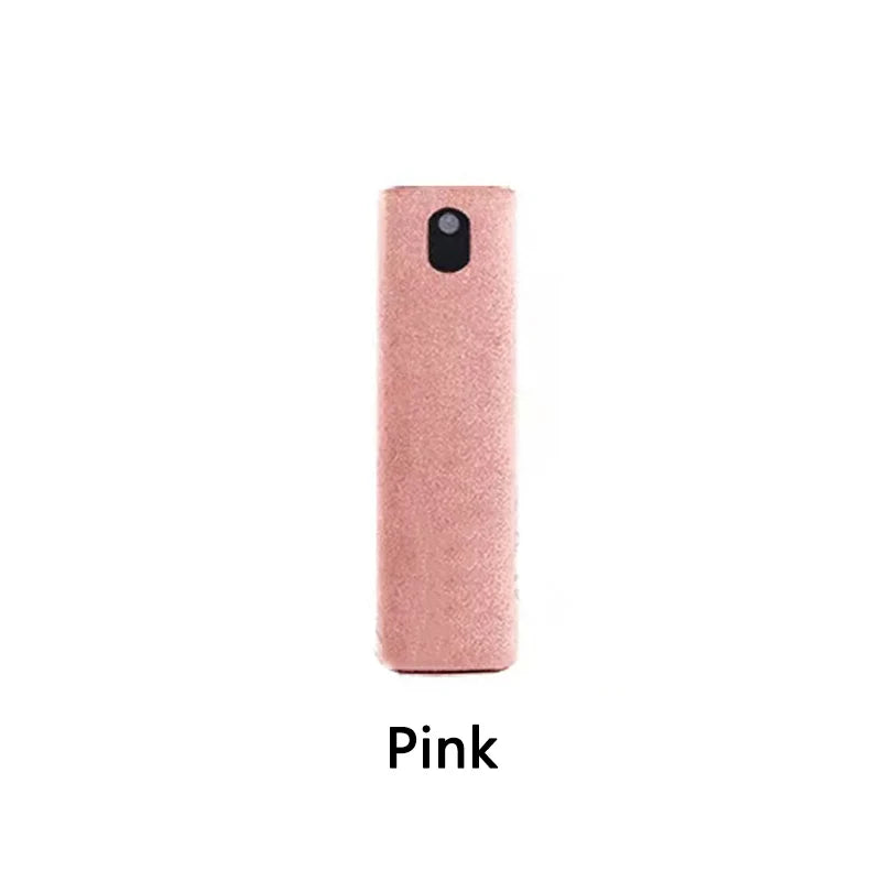 Kit Limpiador de Pantalla 2 en 1 con Spray Portátil y Paño de Microfibra para Apple Watch, iPhone, PC y Laptops