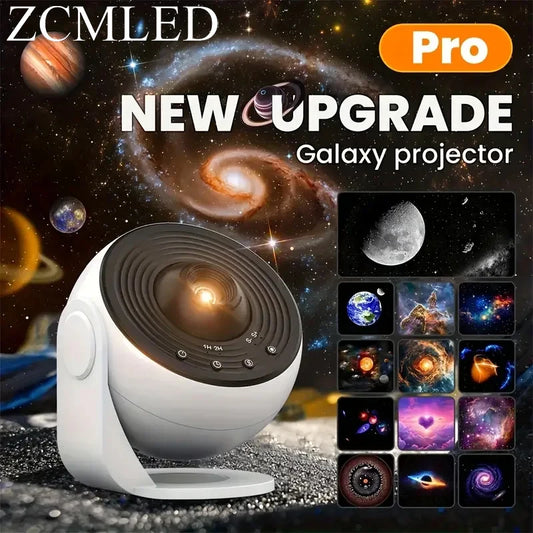 Proyector Planetario Pro 360° – Lámpara Galaxy para Niños, Bodas y San Valentín