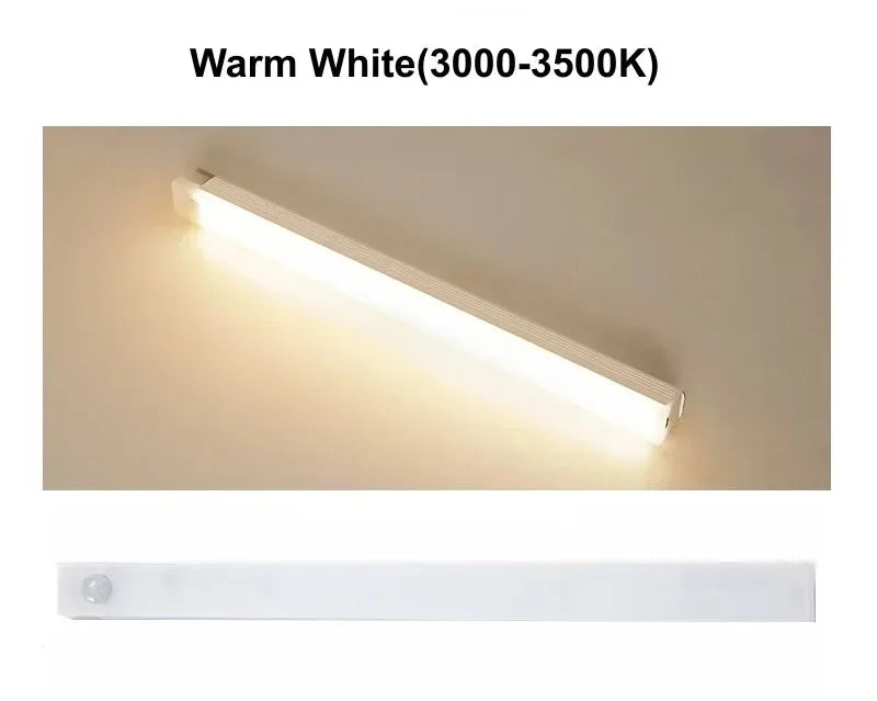 Lámpara LED Portátil con Sensor de Movimiento PIR – Recargable USB para Interior