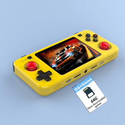 Consola Portátil Retro R36H ARKOS – Pantalla IPS 3.5", 64G/128G, Regalo para Niños