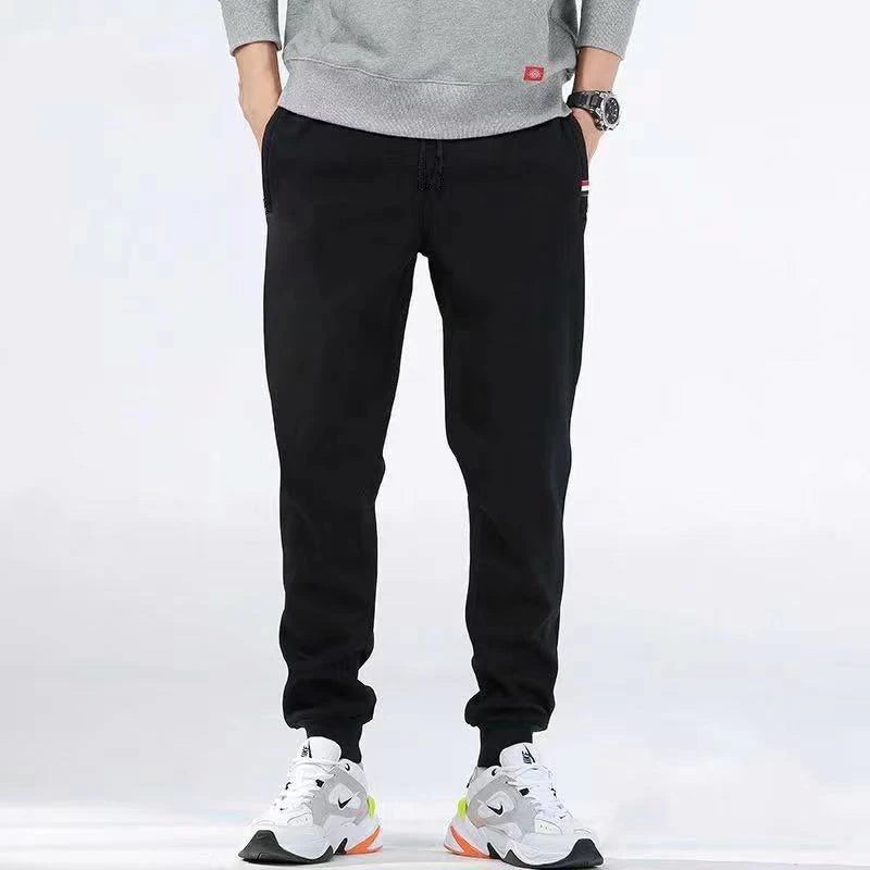 Pantalón de Jogging Forrado para Hombre – Polar Grueso, Estilo Casual Invierno