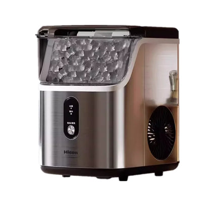 Máquina de Hielo Portátil para Mesada – Hielo en 9 Minutos, Autolimpiante para Cocina y Hogar