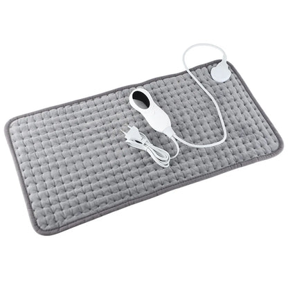 Manta Eléctrica Calefaccionada 220V con Sábana Térmica 60x30cm – Alivio para Espalda y Abdomen