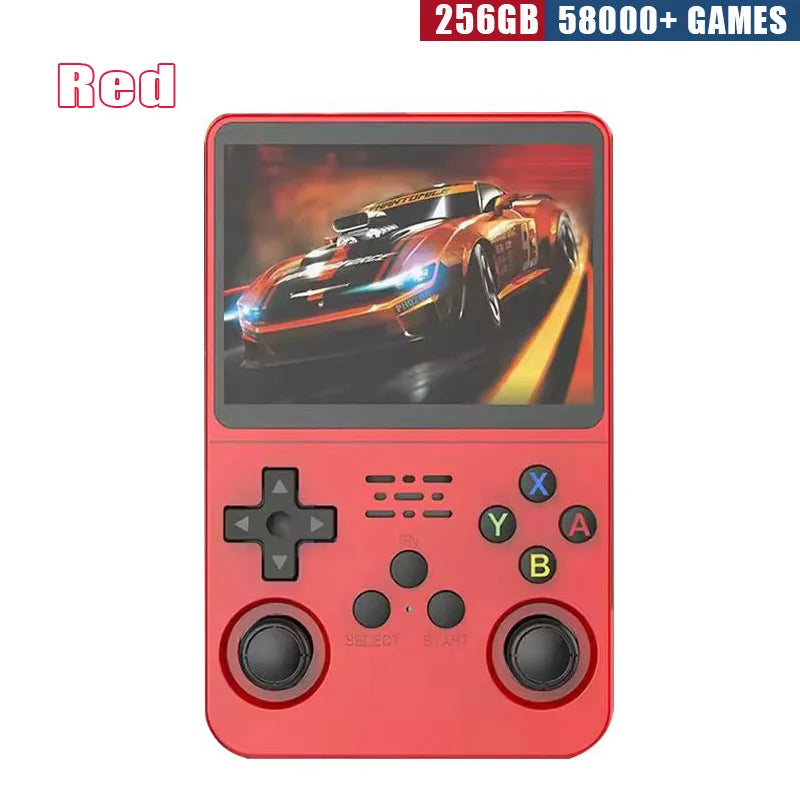 Consola Portátil Retro R36S – Pantalla IPS 3.5", 64GB/128GB/256GB, Juegos Incorporados