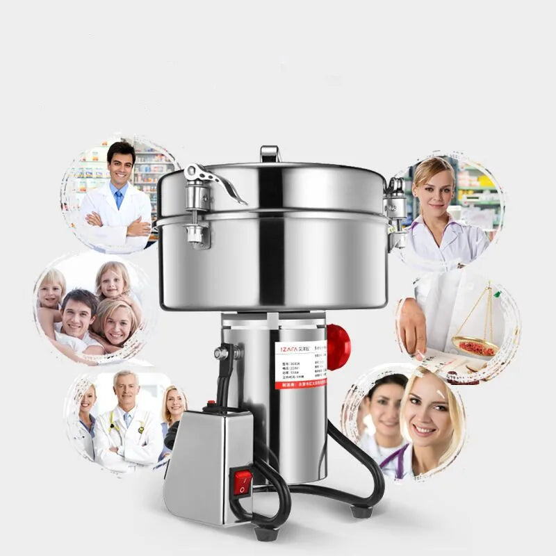 Molinillo de Granos Comercial 4500G – 4500W, Acero Inoxidable para Café y Especias