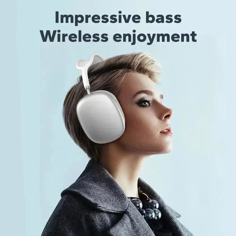 Auriculares Bluetooth P9 Pro Max | Inalámbricos con Graves Potentes, Micrófono y Carga USB-C