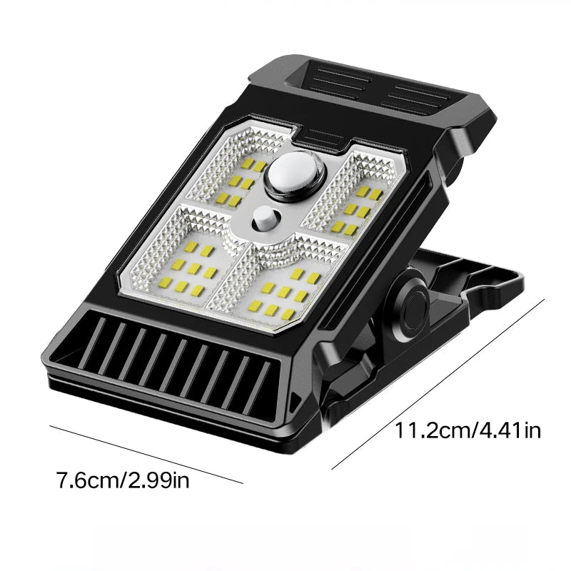 Lámpara Solar para Patio con Sensor de Movimiento – Luz Exterior Multifuncional para Jardín y Césped