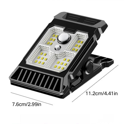 Lámpara Solar para Patio con Sensor de Movimiento – Luz Exterior Multifuncional para Jardín y Césped