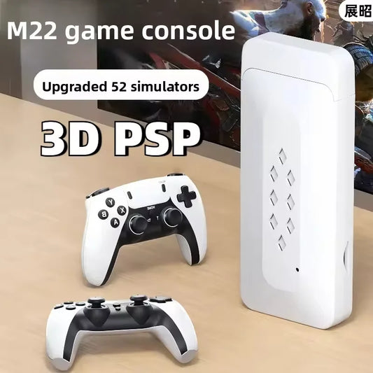 Consola Retro Inalámbrica M22 para Dos Jugadores – Conexión TV HD, Simulación de Juegos Clásicos