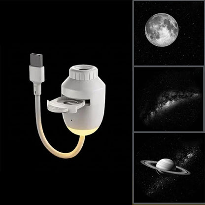Lámpara Proyectora HD Galaxy 2026 USB – Luz Nocturna Cielo Estrellado Decoración Romántica