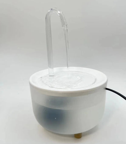 Fuente de Agua Automática para Mascotas con Filtro USB 1200ml – Silenciosa para Gatos y Perros