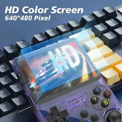 Consola Portátil Retro R36S – Pantalla IPS 3.5", 64GB/128GB/256GB, Juegos Incorporados