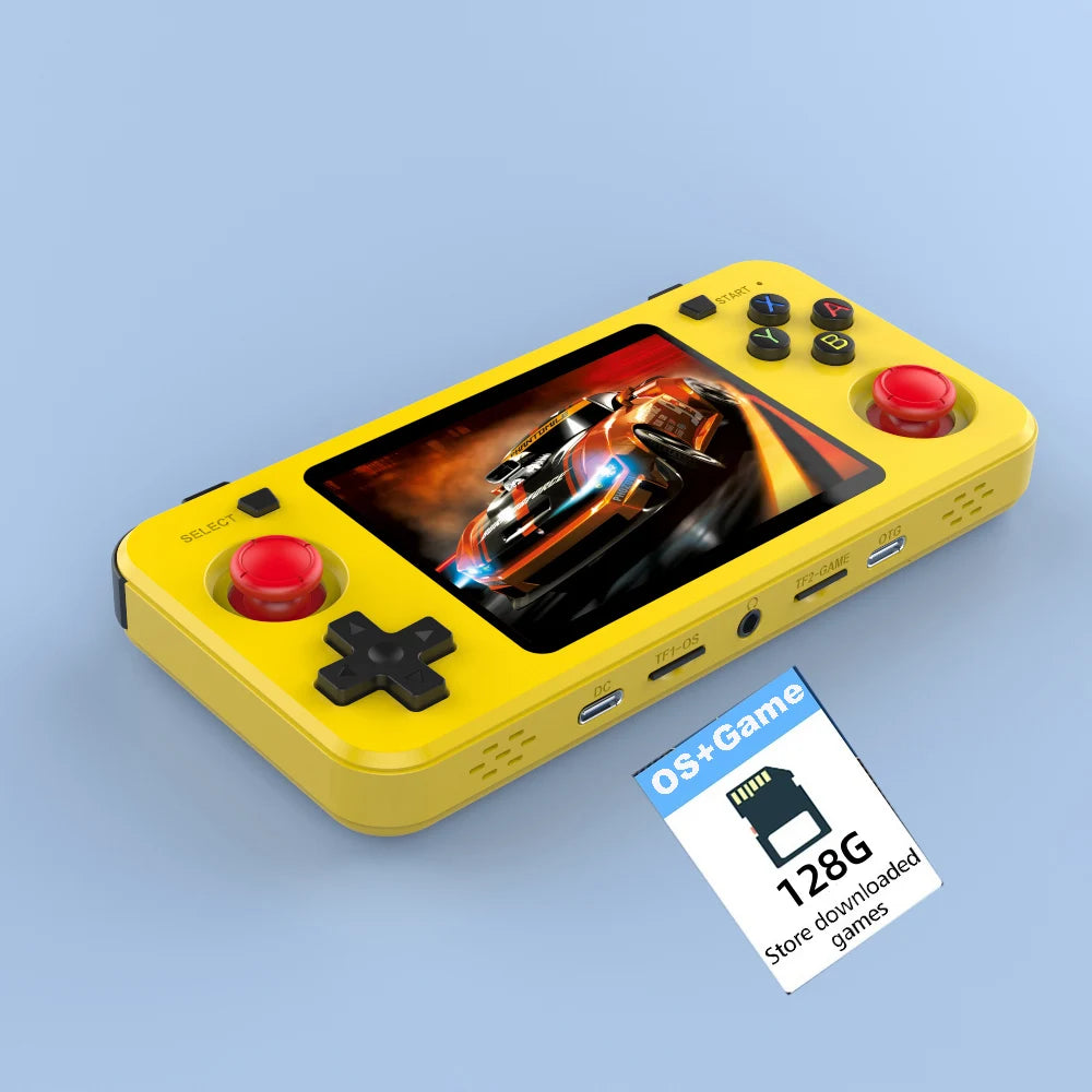 Consola Portátil Retro R36H ARKOS – Pantalla IPS 3.5", 64G/128G, Regalo para Niños