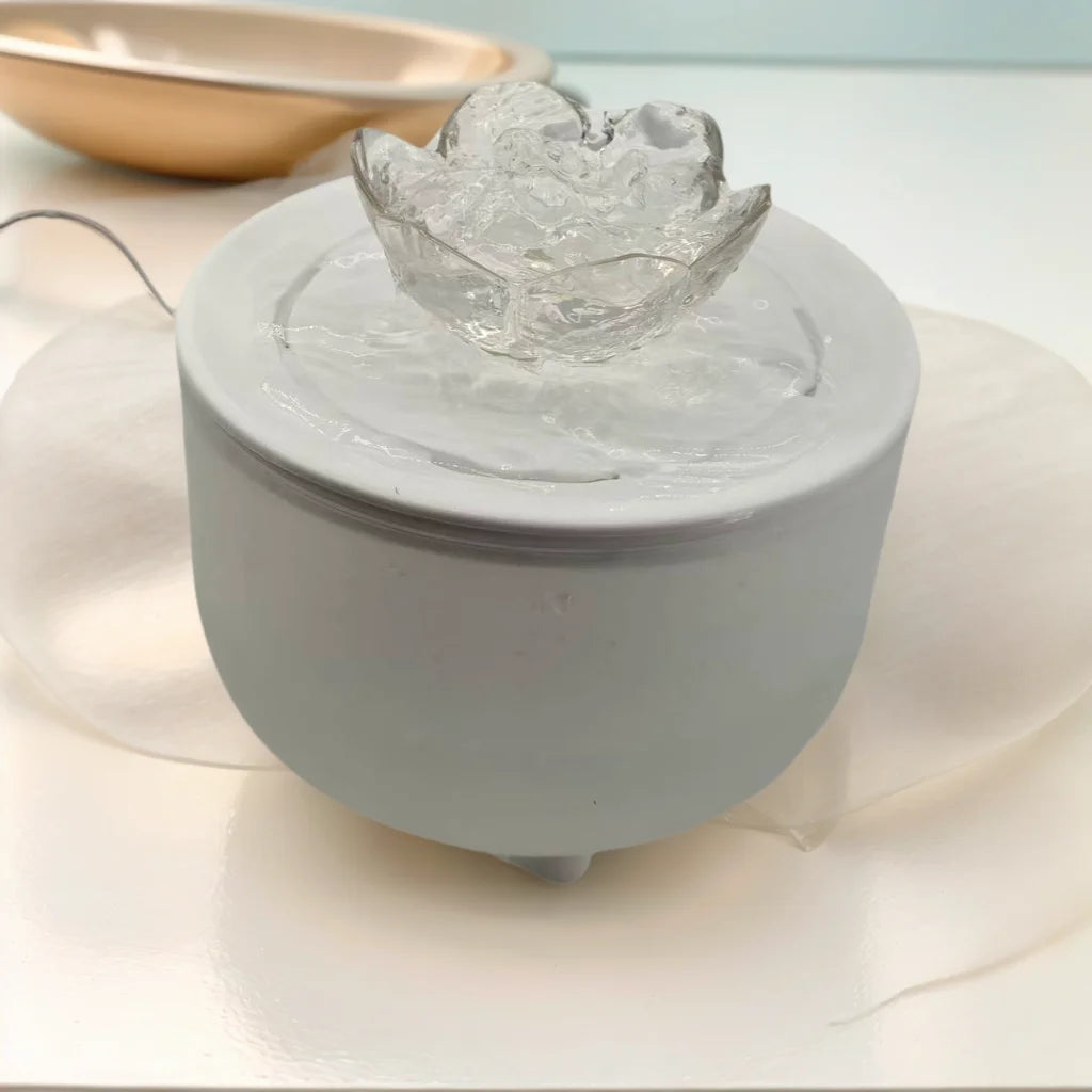 Fuente de Agua Automática para Mascotas con Filtro USB 1200ml – Silenciosa para Gatos y Perros