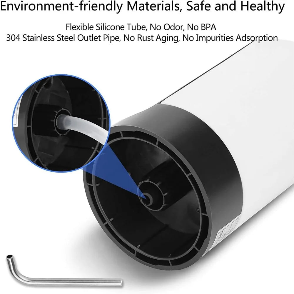 Bomba Dispensadora de Agua para Bidón de 5 Galones USB Recargable – Eléctrica y Portátil