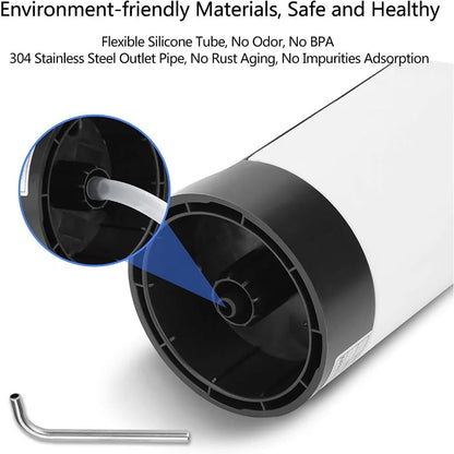 Bomba Dispensadora de Agua para Bidón de 5 Galones USB Recargable – Eléctrica y Portátil