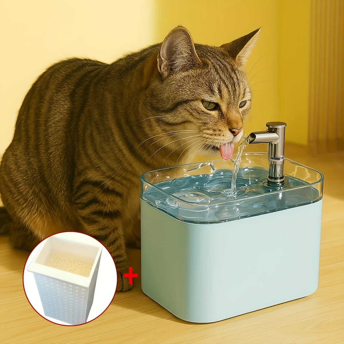 Dispensador de Agua Circulante 1.5L para Gatos y Perros – Fuente Automática con Flujo Continuo