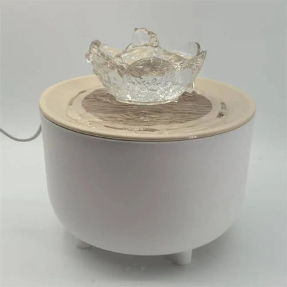 Fuente de Agua Automática para Mascotas con Filtro USB 1200ml – Silenciosa para Gatos y Perros