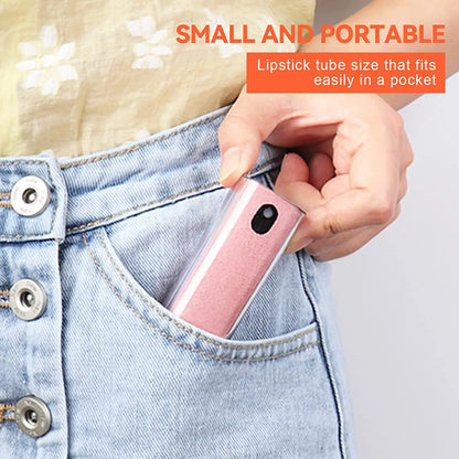 Kit Limpiador de Pantalla 2 en 1 con Spray Portátil y Paño de Microfibra para Apple Watch, iPhone, PC y Laptops