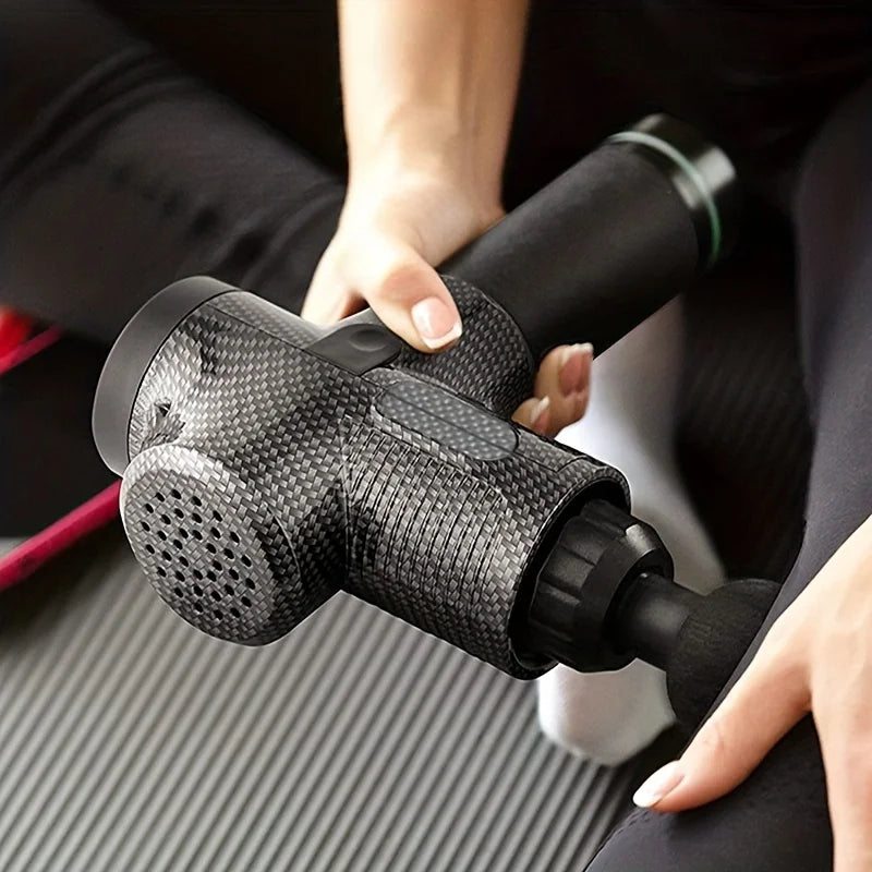 Pistola de Masaje Portátil para Cuello, Espalda y Cuerpo