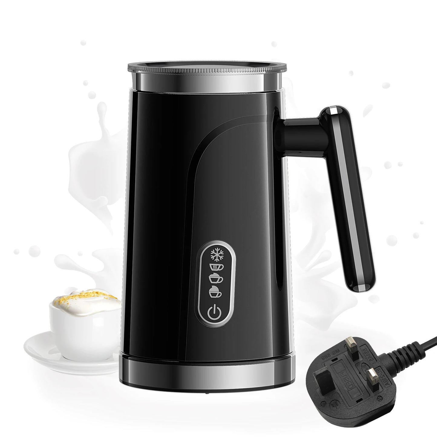 Espumador de Leche Automático BioloMix 4 en 1 – Frío, Caliente y Chocolate