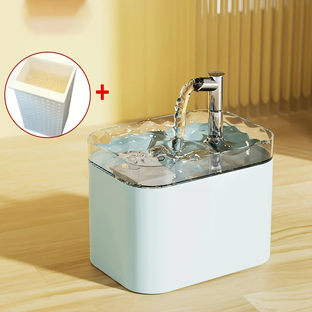 Dispensador de Agua Circulante 1.5L para Gatos y Perros – Fuente Automática con Flujo Continuo