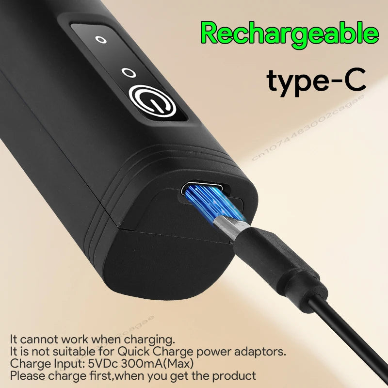 Espumador de Leche Eléctrico USB Recargable – 3 Velocidades, Batidor y Mezclador para Café