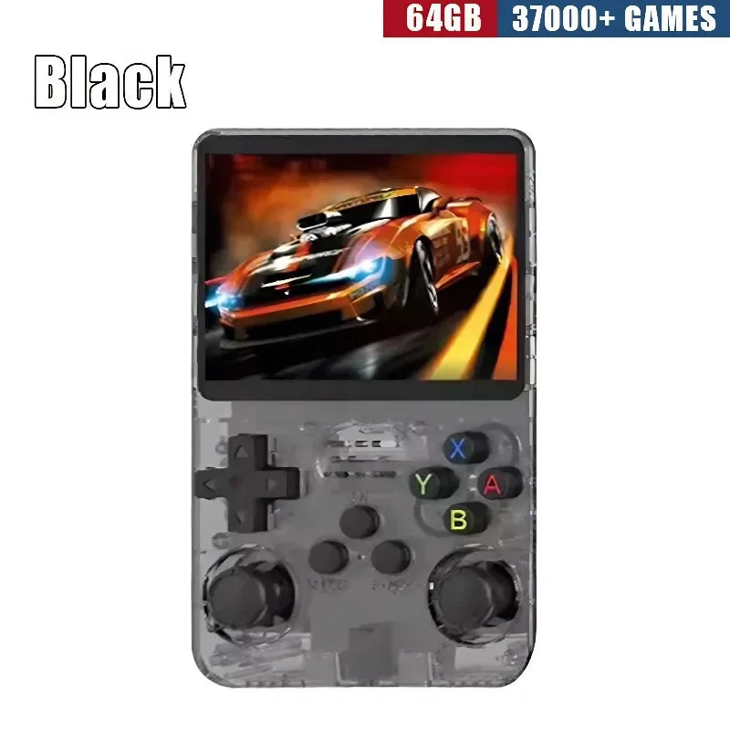 Consola Portátil Retro R36S – Pantalla IPS 3.5", 64GB/128GB/256GB, Juegos Incorporados
