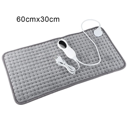 Manta Eléctrica Calefaccionada 220V con Sábana Térmica 60x30cm – Alivio para Espalda y Abdomen