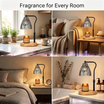 Calentador de Velas Eléctrico – Altura Ajustable y Regulable para Decoración del Hogar