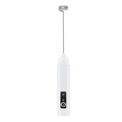 Espumador de Leche Eléctrico USB Recargable – 3 Velocidades, Batidor y Mezclador para Café