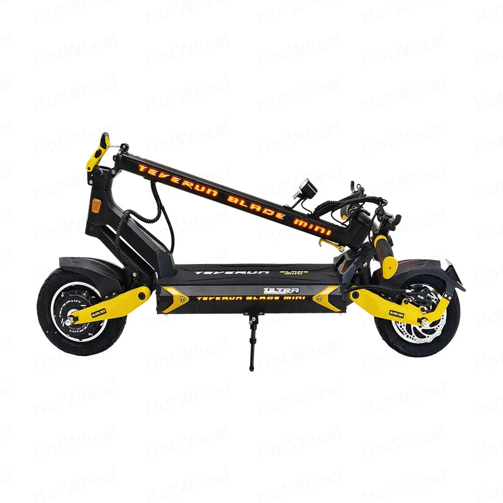 Scooter Eléctrico TEVERUN Blade MINI Ultra V4 – 2000W, 60V 27Ah, 100km, Pantalla LCD