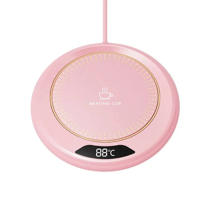 Posavasos Calentador de Temperatura Constante con 3 Ajustes de Temperatura, Portátil, USB