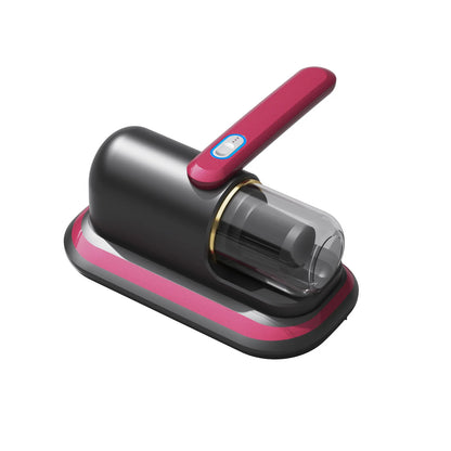 Eliminador de Ácaros Inalámbrico con Carga USB, Luz UV y Caja de Polvo Lavable